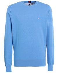 Tommy Hilfiger - Azure Sweater Cotton, Polyester - Lyst