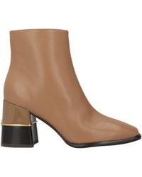 Tory Burch - Light Ankle Boots Leather - Lyst