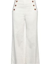 Nenette - Pants Cotton, Elastane - Lyst