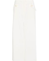 Pinko - Maxi Skirt Linen, Viscose, Elastane - Lyst