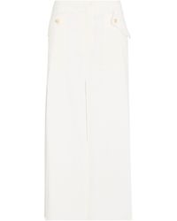 Pinko - Maxi Skirt Linen, Viscose, Elastane - Lyst