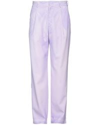 MSGM - Pants Virgin Wool, Elastane - Lyst