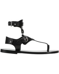 Isabel Marant - Thong Sandal Cow Leather - Lyst