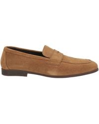 Doucal's - Camel Loafers Leather - Lyst