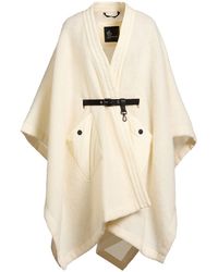 Moncler - Cape Mohair Wool, Alpaca Wool, Virgin Wool, Polyamide - Lyst