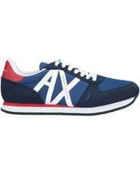 ARMANI EXCHANGE - Midnight Sneakers Polyamide, Elastane, Polyester, Polyurethane - Lyst