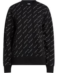 KARL LAGERFELD - Sweatshirt Cotton - Lyst