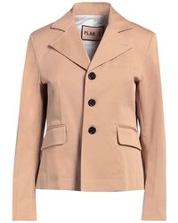 Plan C - Blazer Cotton, Elastane - Lyst