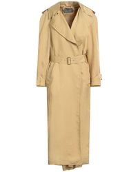 Alberta Ferretti - Overcoat & Trench Coat Cupro, Silk - Lyst