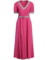 Purotatto - Maxi Dress Cotton, Polyamide, Elastane - Lyst