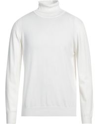 Avignon - Ivory Turtleneck Viscose, Acrylic, Polyamide - Lyst