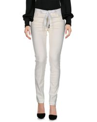 Twin Set Pantalones - Blanco