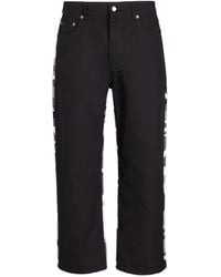 8 by YOOX - Denim Trousers - Lyst