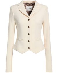 Blugirl Blumarine - Camel Blazer Polyester, Rayon, Elastane - Lyst