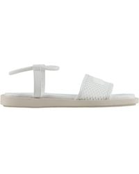 Baldinini - Sandals Leather, Textile Fibers - Lyst