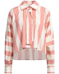 Philosophy Di Lorenzo Serafini - Antique Rose Shirt Cotton, Elastane - Lyst