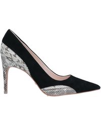 reiss black heels