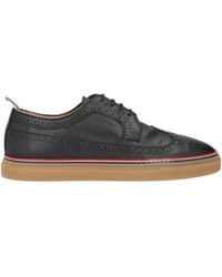 Thom Browne - Lace-Up Shoes Leather - Lyst