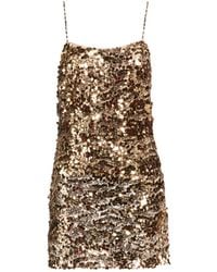 Amen - Mini Dress Polyester, Polyamide - Lyst