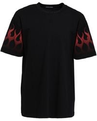 Vision Of Super Ruined Skull T-Shirt in Blue for Men | Lyst