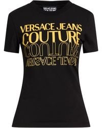 Versace Jeans Couture - T-Shirt Cotton, Elastane - Lyst