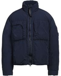 C.P. Company - Midnight Puffer Polyamide, Elastane - Lyst