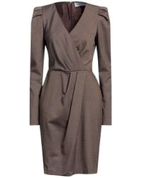 Frase - Francesca Severi - Midi Dress Polyester, Wool, Viscose, Elastane, Polyamide - Lyst