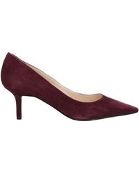 nine west mid heel pumps