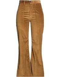 Dondup - Camel Pants Cotton, Elastane - Lyst