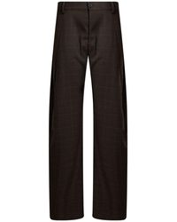 ViCOLO - Dark Pants Polyester, Viscose, Elastane - Lyst