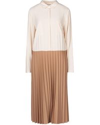 Semicouture - Midi Dress Polyester, Virgin Wool, Elastane, Acetate, Silk - Lyst