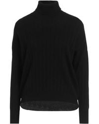 Gran Sasso - Turtleneck Virgin Wool, Viscose, Cashmere - Lyst