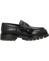 Santoni - Goodyear Loafers Leather - Lyst