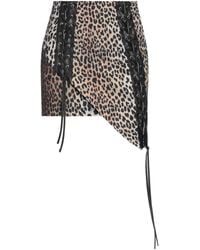 Aniye Records - Mini Skirt Polyester, Elastane - Lyst
