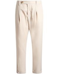 Imperial - Cream Pants Polyester, Viscose, Elastane - Lyst
