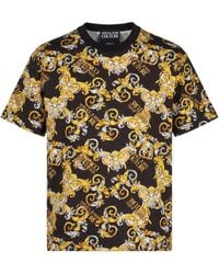 Versace Jeans Couture - T-Shirt Cotton - Lyst