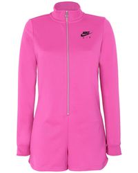nike jumpsuit pink