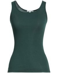 Crossley - Dark Tank Top Cotton, Elastane - Lyst