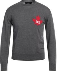 DSquared² - D2 Leaf Wool Sweater - Lyst