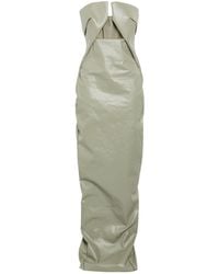 Rick Owens - Maxi Dress Cotton, Elastomultiester, Elastane - Lyst