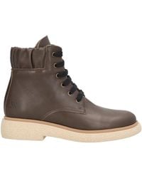 The Flexx - Dark Ankle Boots Leather - Lyst