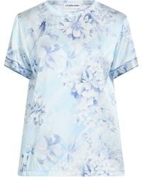 Leonard Paris - Top Silk, Elastane - Lyst