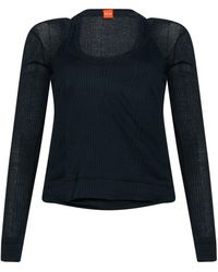 BOSS - Midnight Top Cotton - Lyst