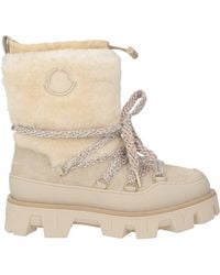 Moncler - Ankle Boots Leather - Lyst