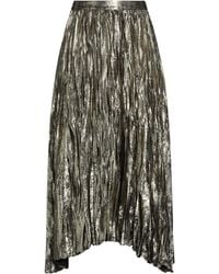 Momoní - Midi Skirt Polyester - Lyst