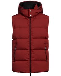 Moorer - Rust Vest Polyester - Lyst