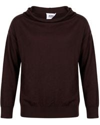 Alpha Studio - Dark Turtleneck Merino Wool - Lyst