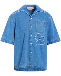 Marni - Denim Shirt Cotton - Lyst