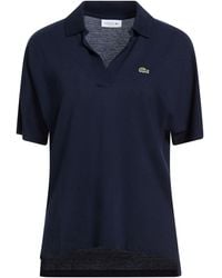 Lacoste - Midnight Polo Shirt Lyocell, Cotton - Lyst