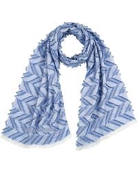 Emporio Armani - Light Scarf Modal, Viscose, Polyester - Lyst